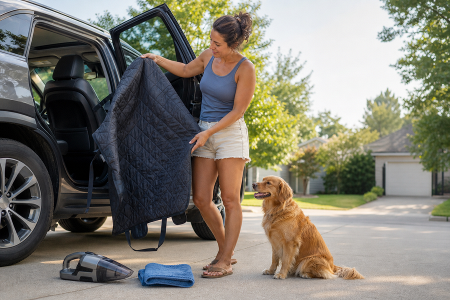 How to Get Dog Smell Out of Your Car After a Summer Road Trip