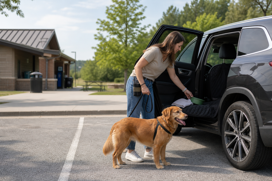 Dog Road Trip Rest Stops: A 5-Minute Reset Before You Drive On