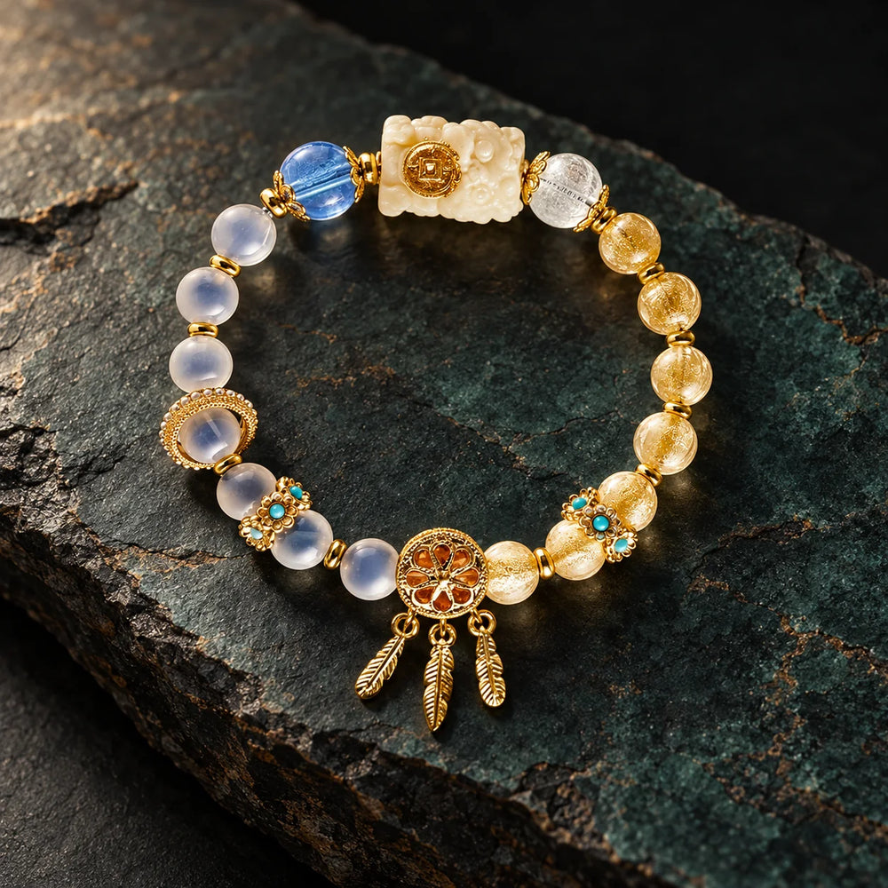 Good Dreams · Woven Dream Motif Bracelet