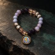 Sword of Clarity bracelet with Manjushri medallion